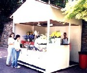Kiosco de flores ubicado en Santa Fe, Caracas