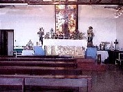 Interior de la Capilla de San Isidro de Galipn