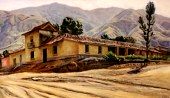 Vista al vila desde la Casa de Anauco Arriba (Cabr, 1941)