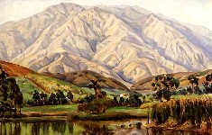 Vista al Ávila desde la Laguna de Boleita (Cabré,1930)