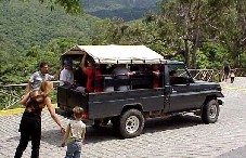 Rstico para transportar turistas, productos y materiales