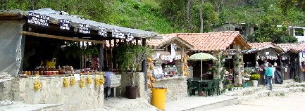 Kioscos en la zona turstica conocida como EL GUAMITO